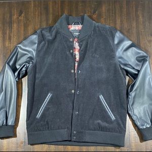Obey Corduroy Varsity Jacket